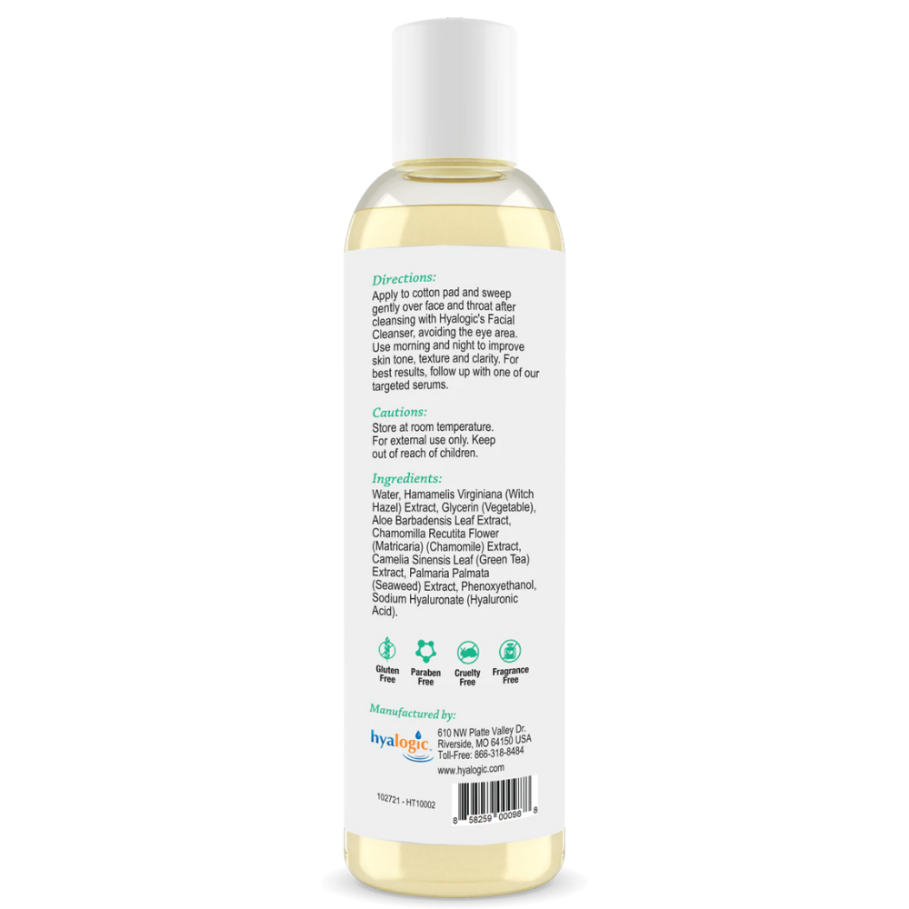 FACIAL TONER WITH HYALURONIC ACID