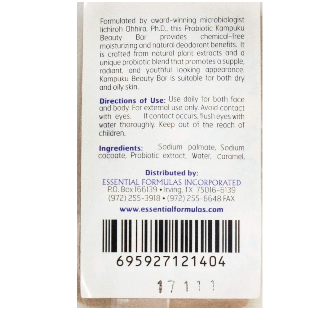 Dr. Ohhira's Probiotic Kampuku Beauty Bar