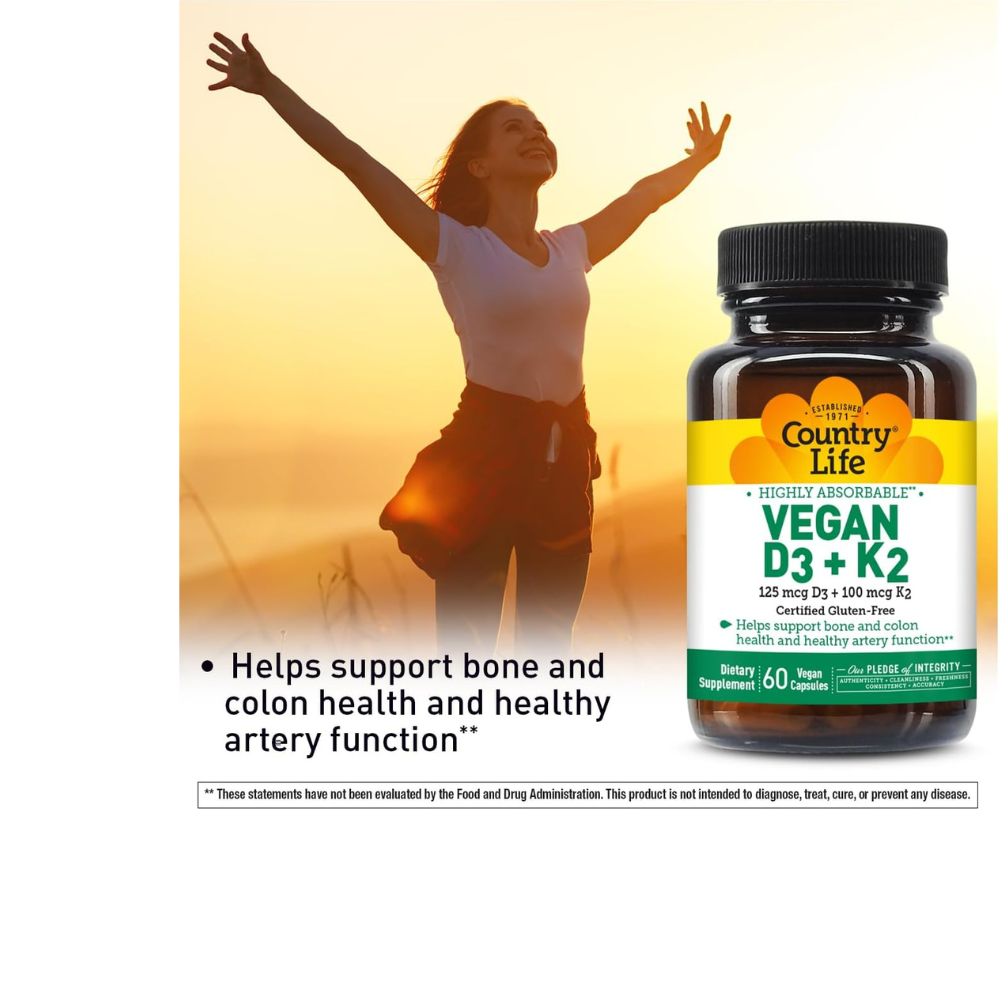 Vegan D3 + K2