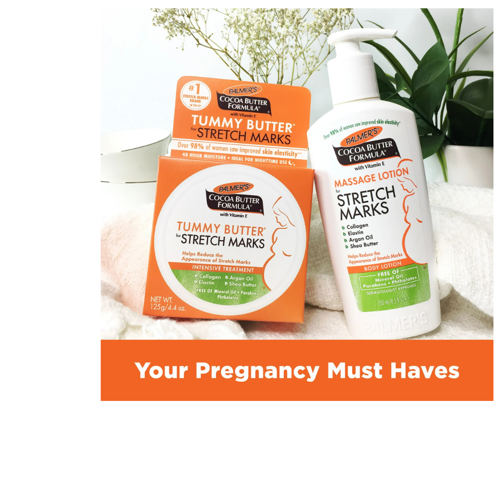 Cocoa Butter Massage Lotion for Pregnancy Stretch Marks