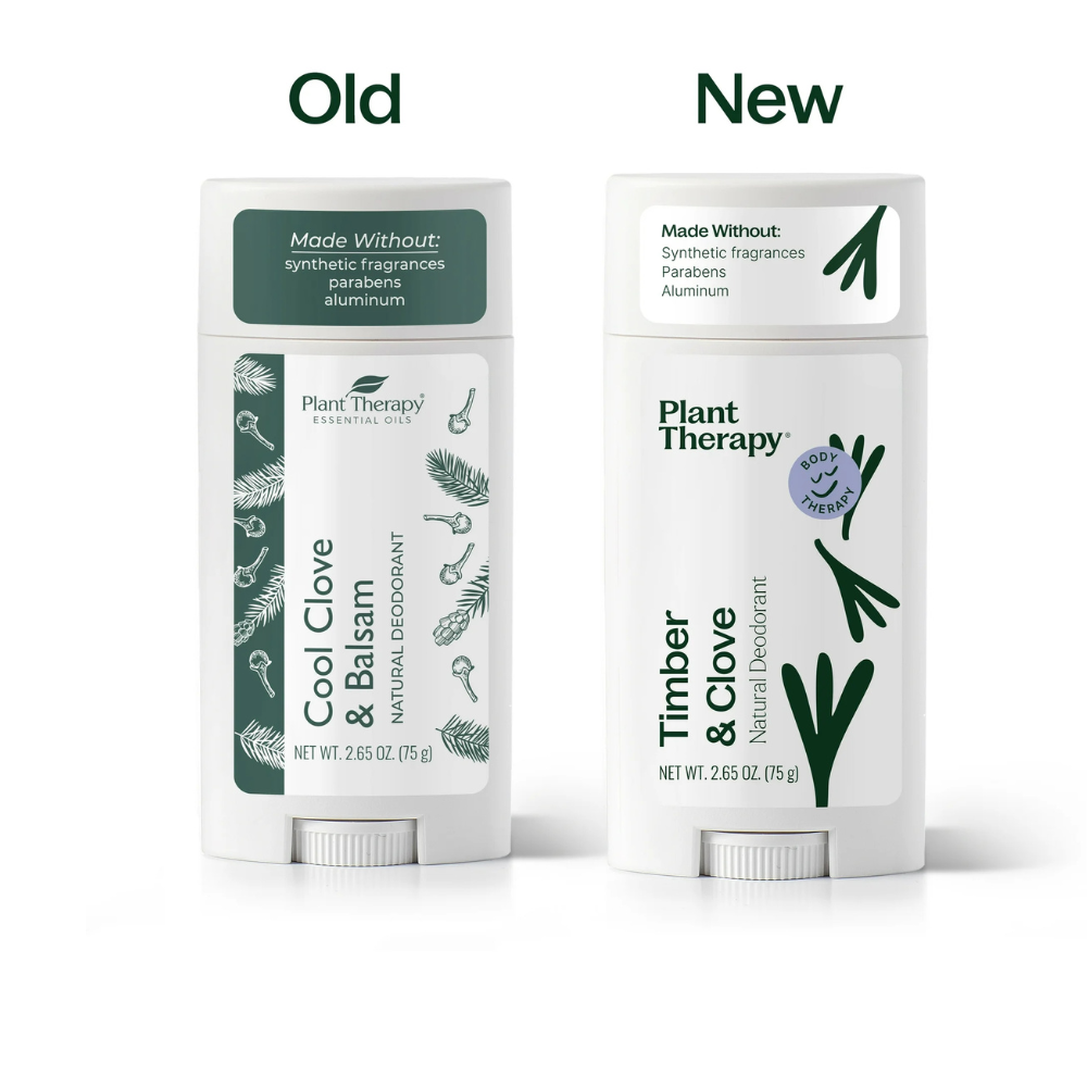 Timber & Clove Natural Deodorant