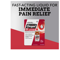 Thumbnail for Orajel 2X Medicated Toothache & Mouth Sores Liquid