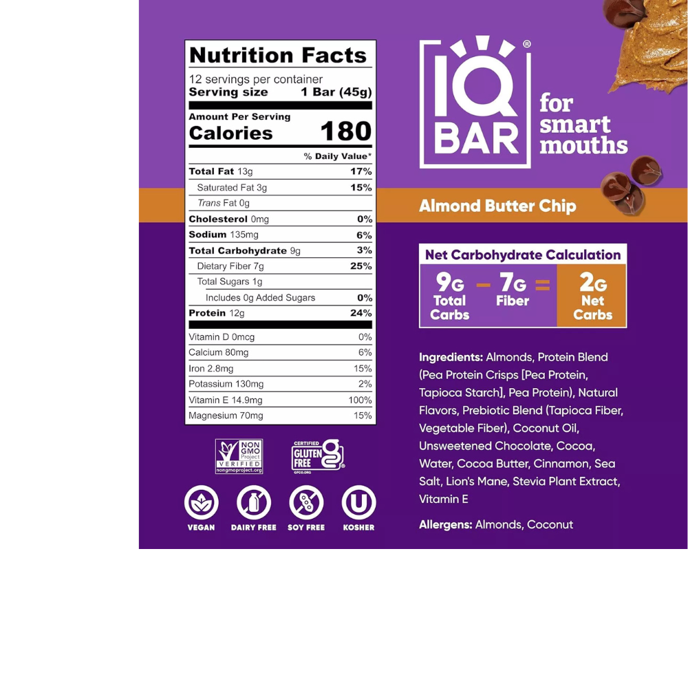Almond Butter Chip Bar