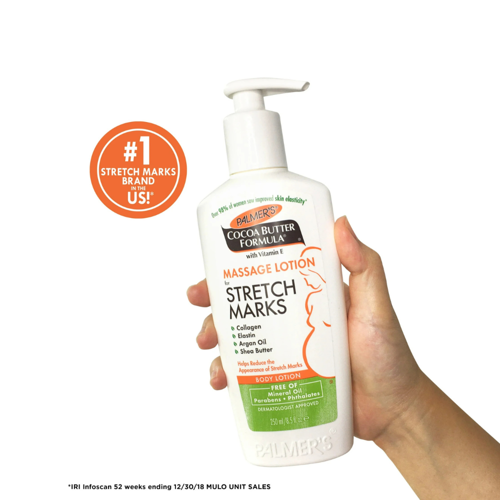 Cocoa Butter Massage Lotion for Pregnancy Stretch Marks