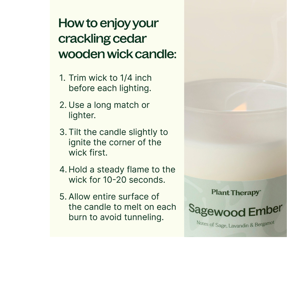 Sagewood Ember Naturally Scented Candle
