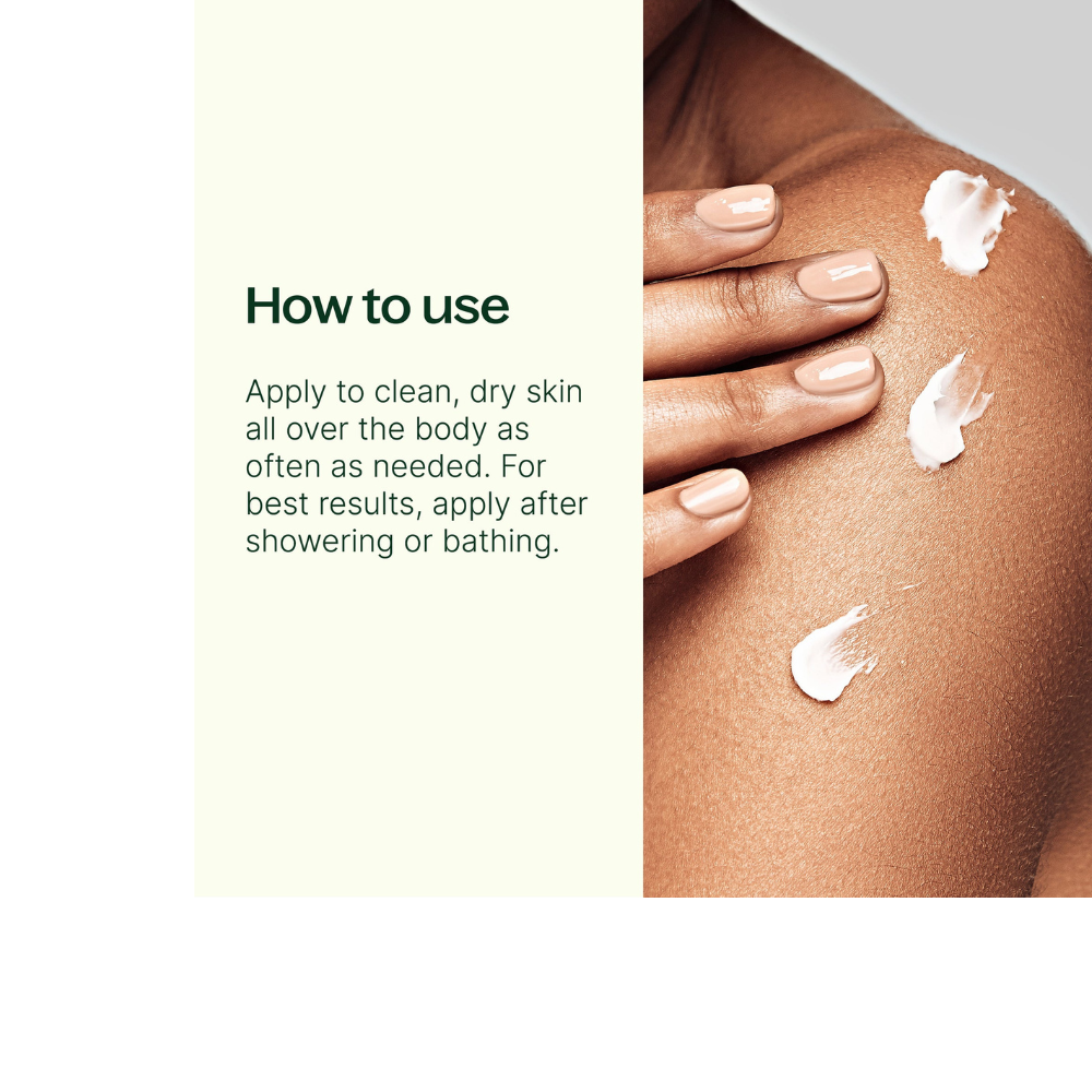 Unscented Body Cream with Argan