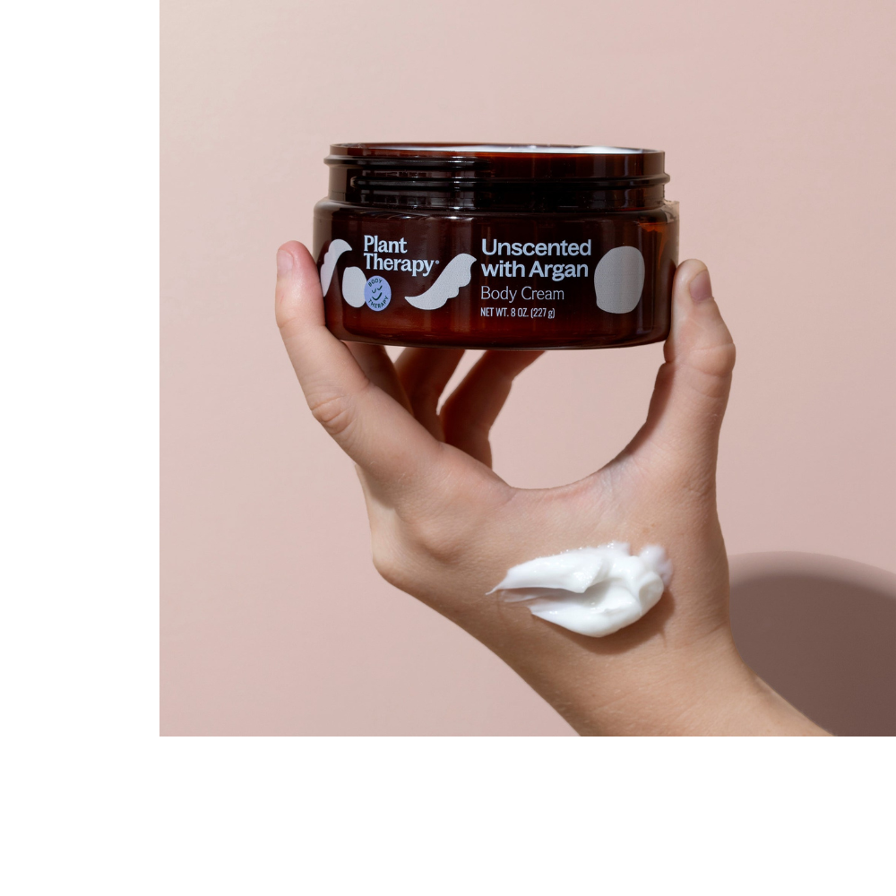 Unscented Body Cream with Argan