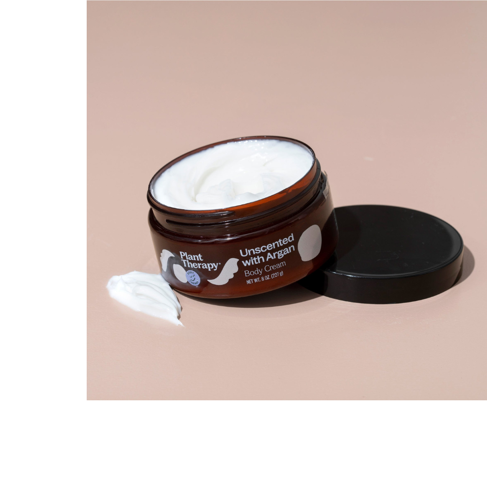Unscented Body Cream with Argan