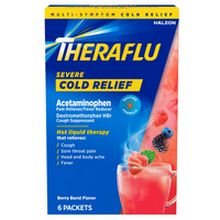 Thumbnail for Daytime Severe Cold Relief Berry Burst Flavor Hot Liquid Powder