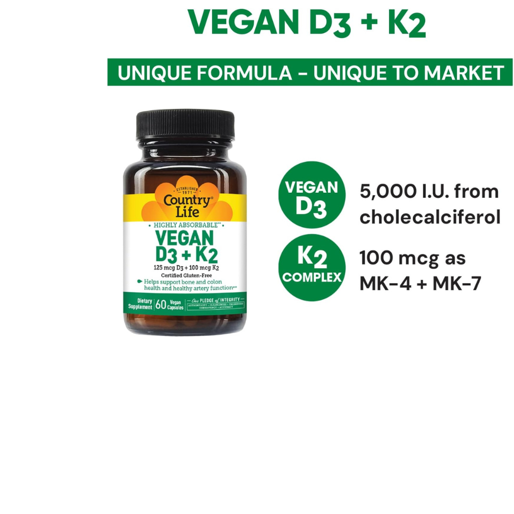 Vegan D3 + K2
