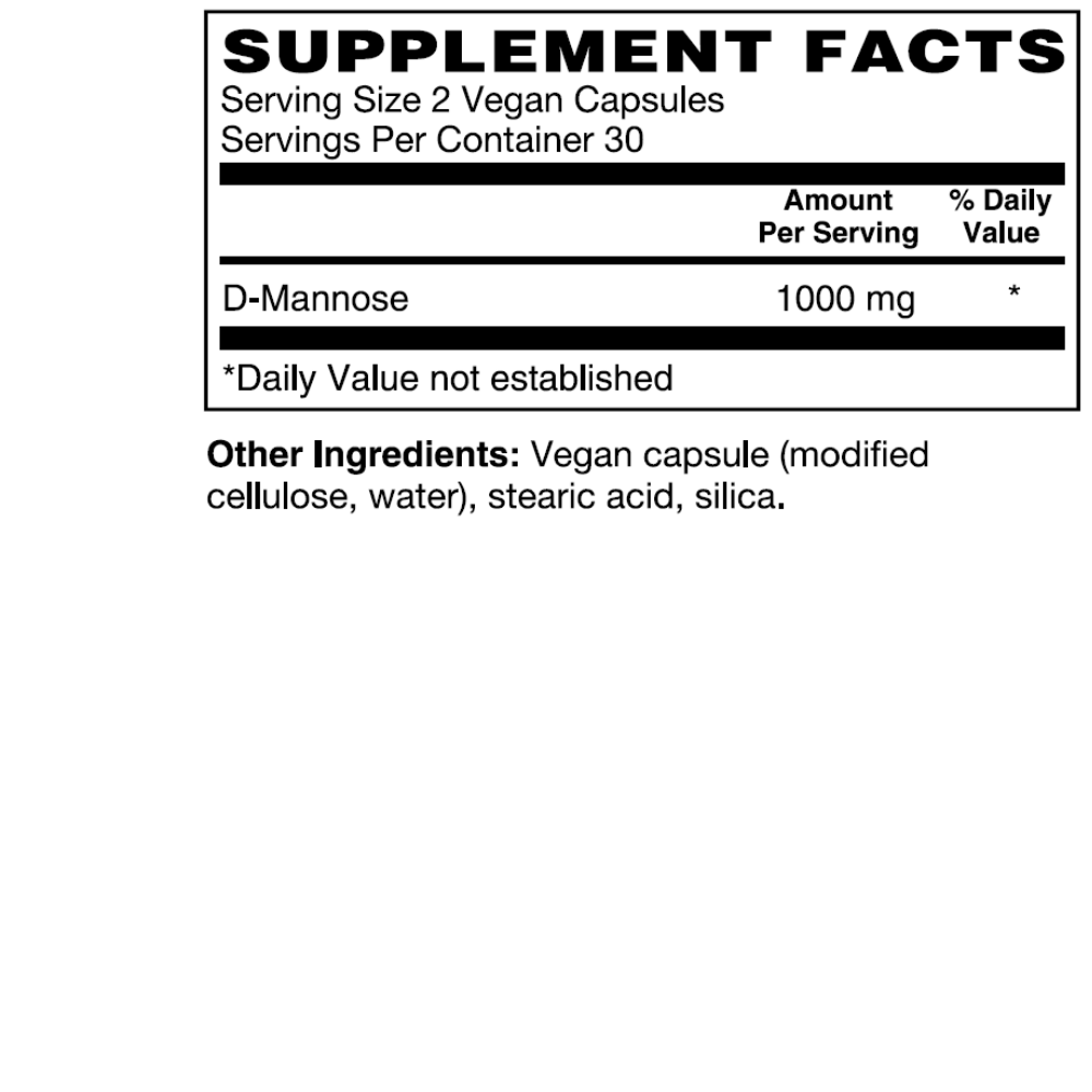 D-MANNOSE 1000 MG