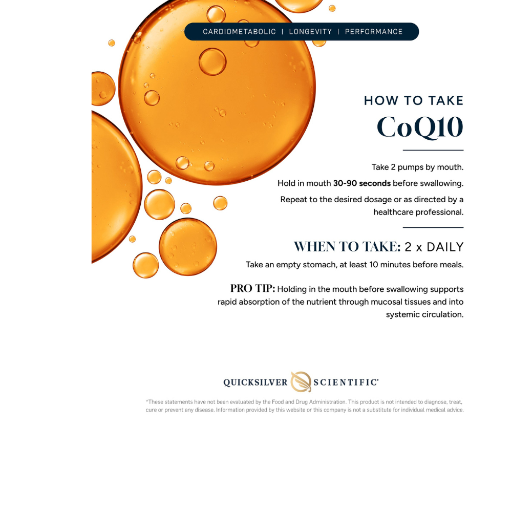 Nanoemulsified CoQ10