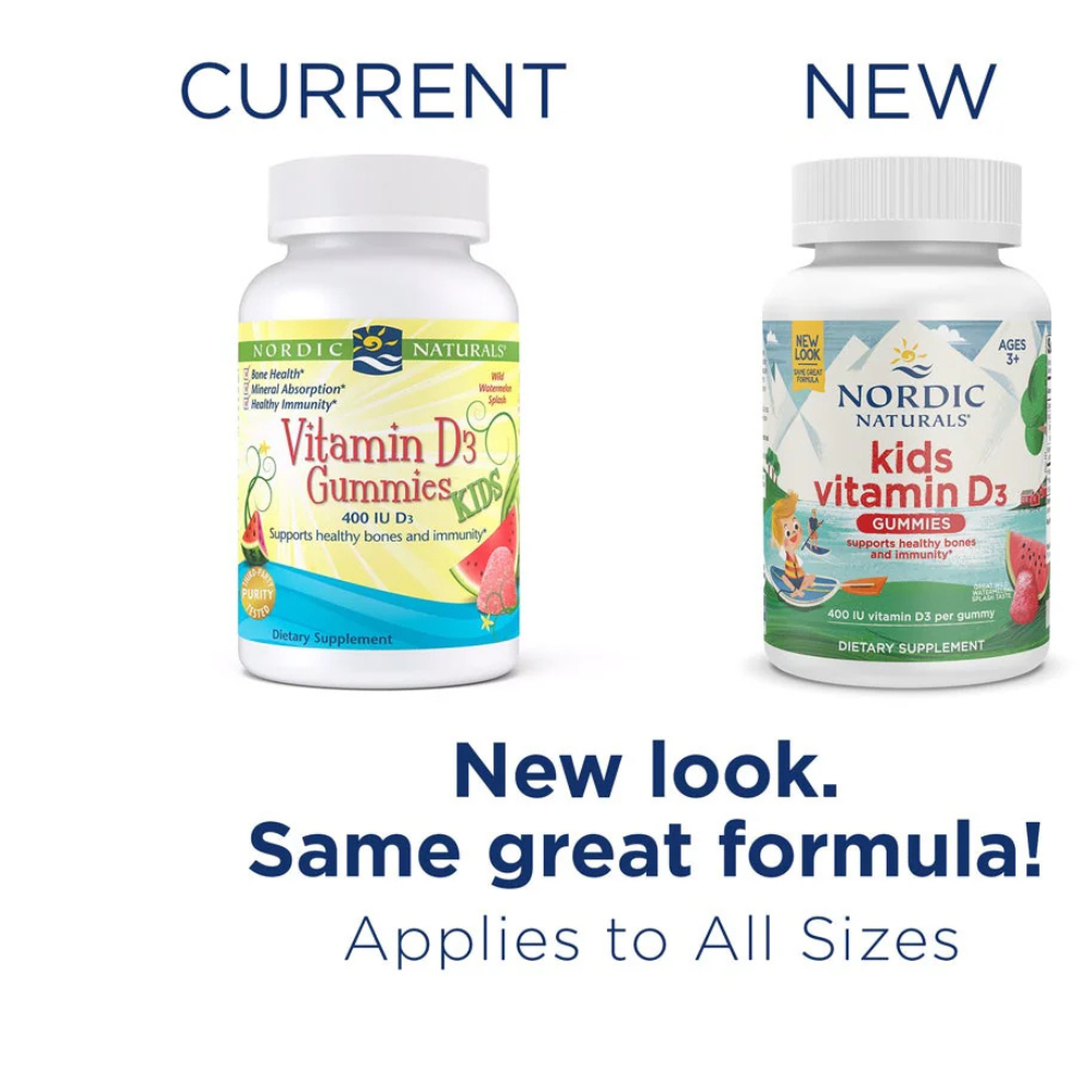 Kids Vitamin D3 Gummies, Watermelon