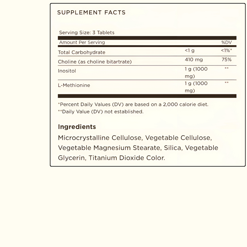 Lipotropic Factors Tablets