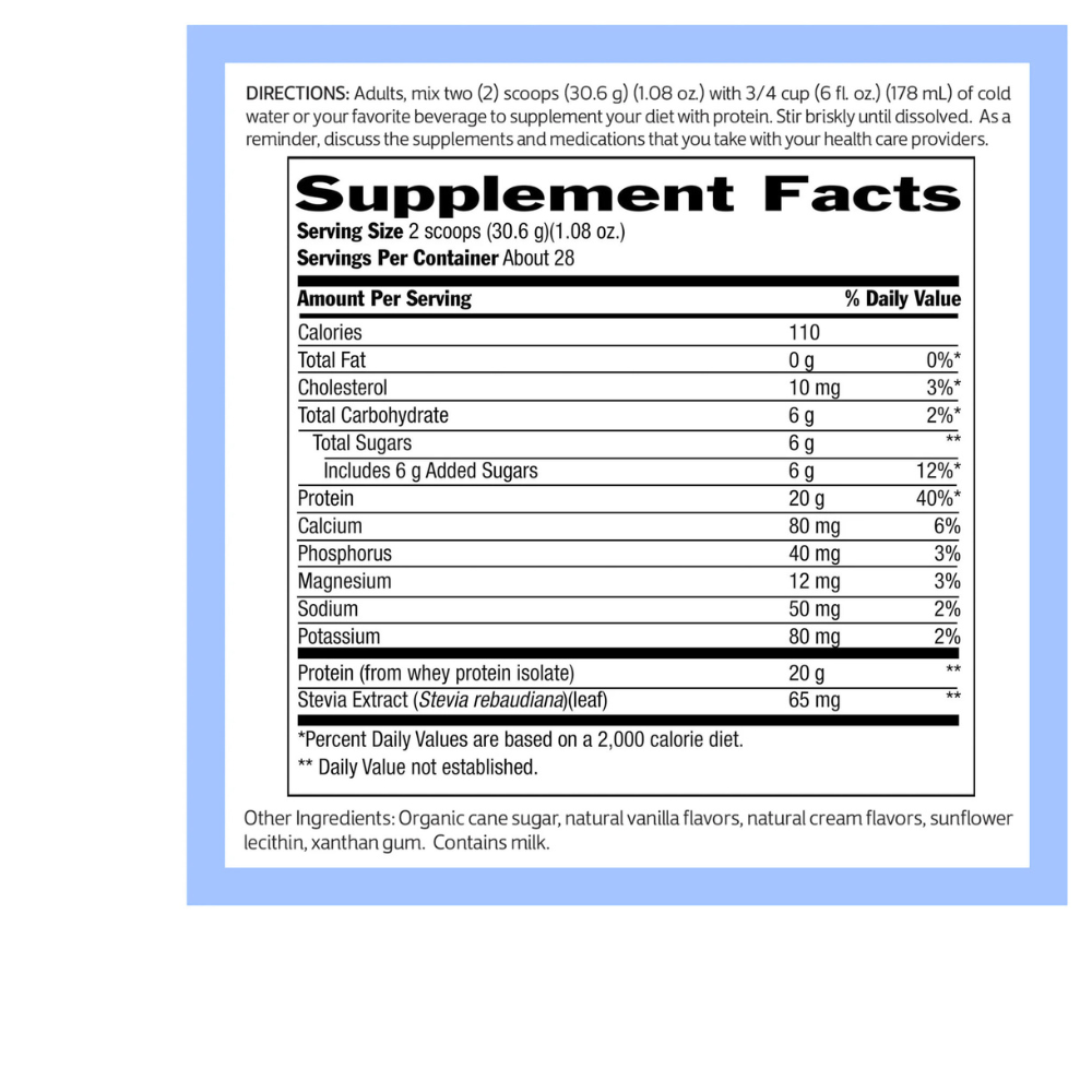 100% Whey Isolate Protein
