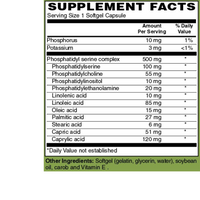 Thumbnail for Phosphatidyl Serine Complex 500mg