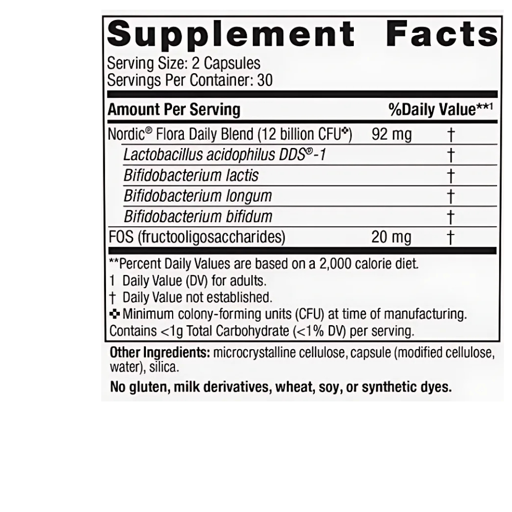 Nordic Flora Probiotic Daily