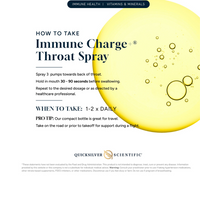Thumbnail for Immune Charge+ Throat Spray