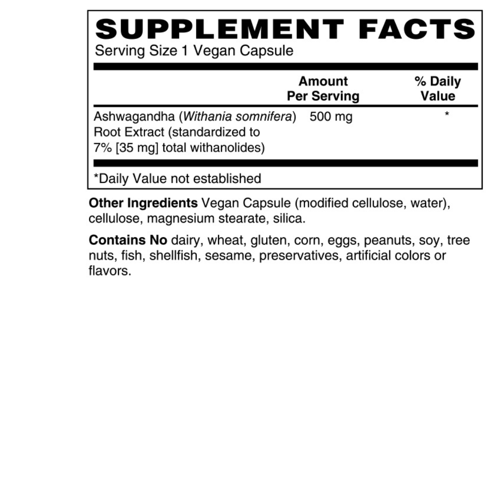 Ashwagandha Extract 500Mg