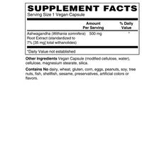 Thumbnail for Ashwagandha Extract 500Mg