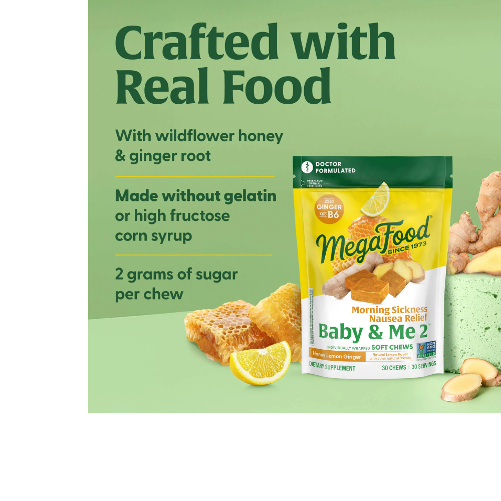 Baby & Me 2 Morning Sickness Nausea Relief Soft Chews