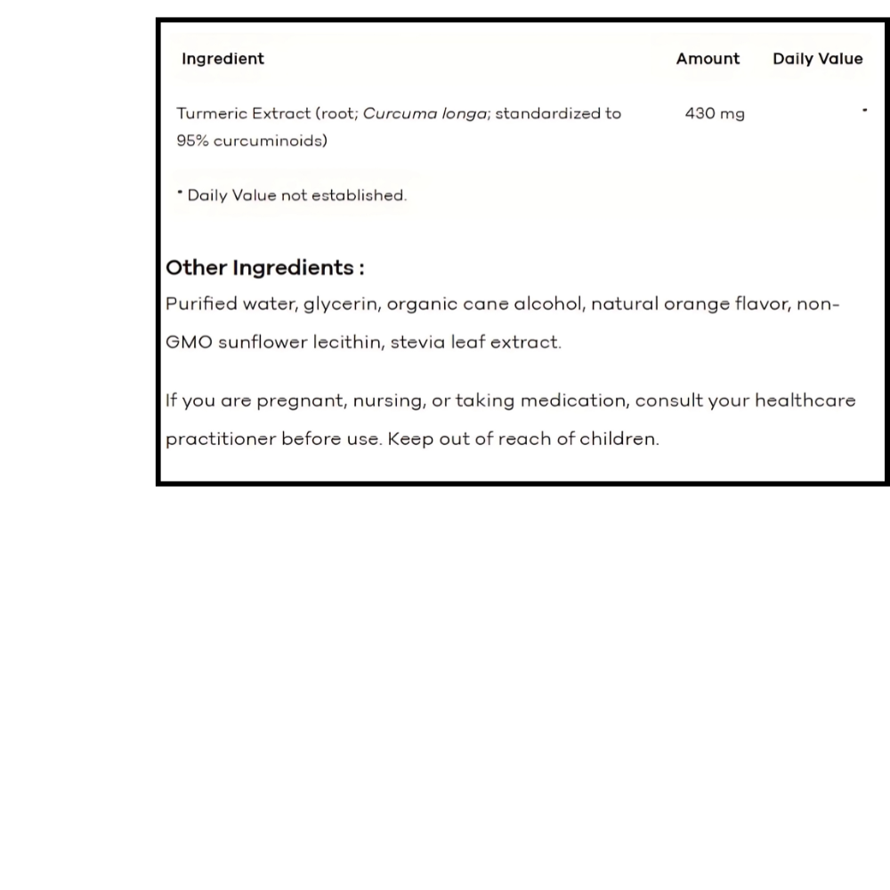 Liposomal Curcumin