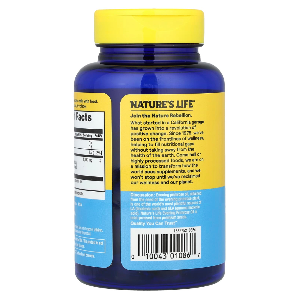 Evening Primrose Oil, 1300 mg