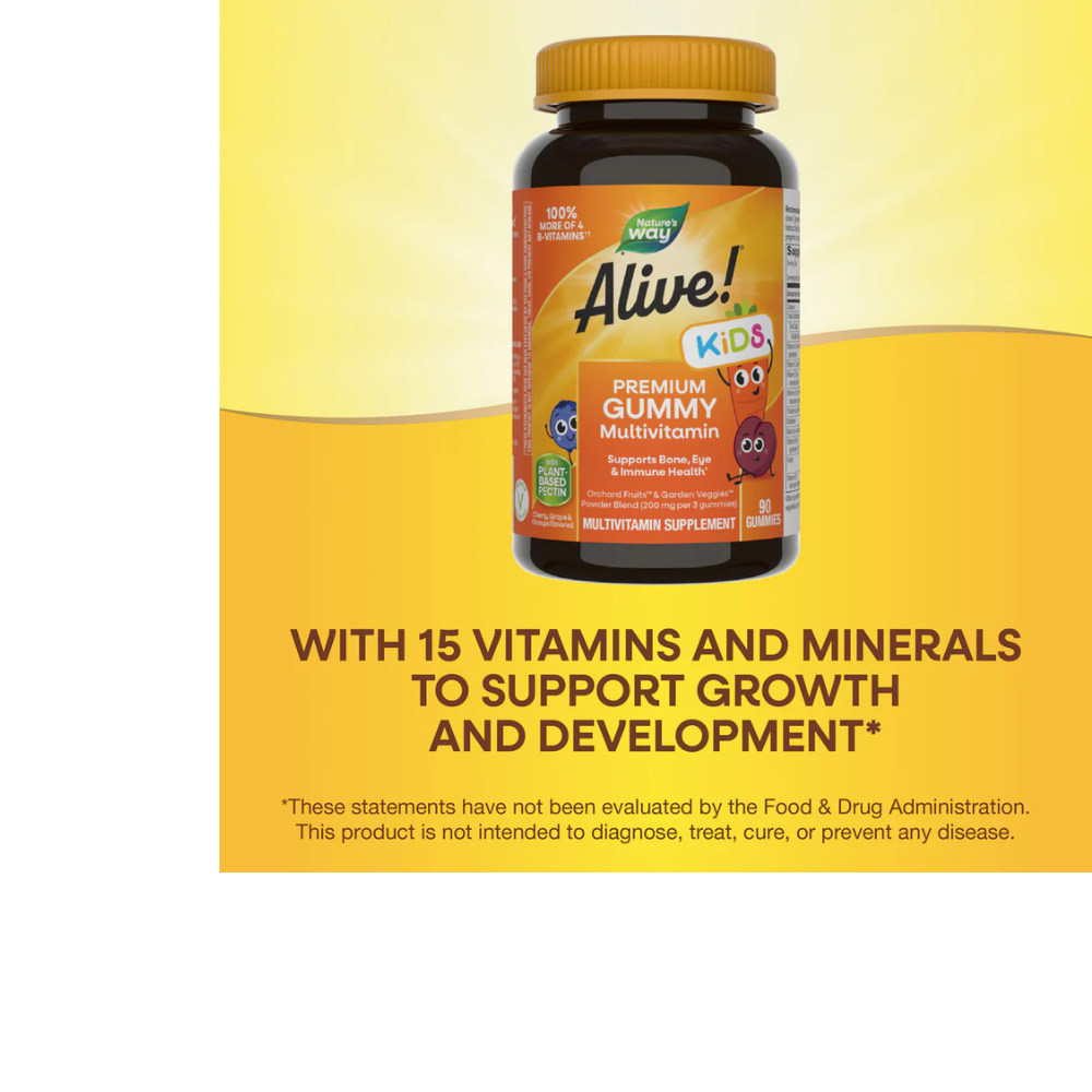 Alive! Premium Kids Gummy Multivitamin