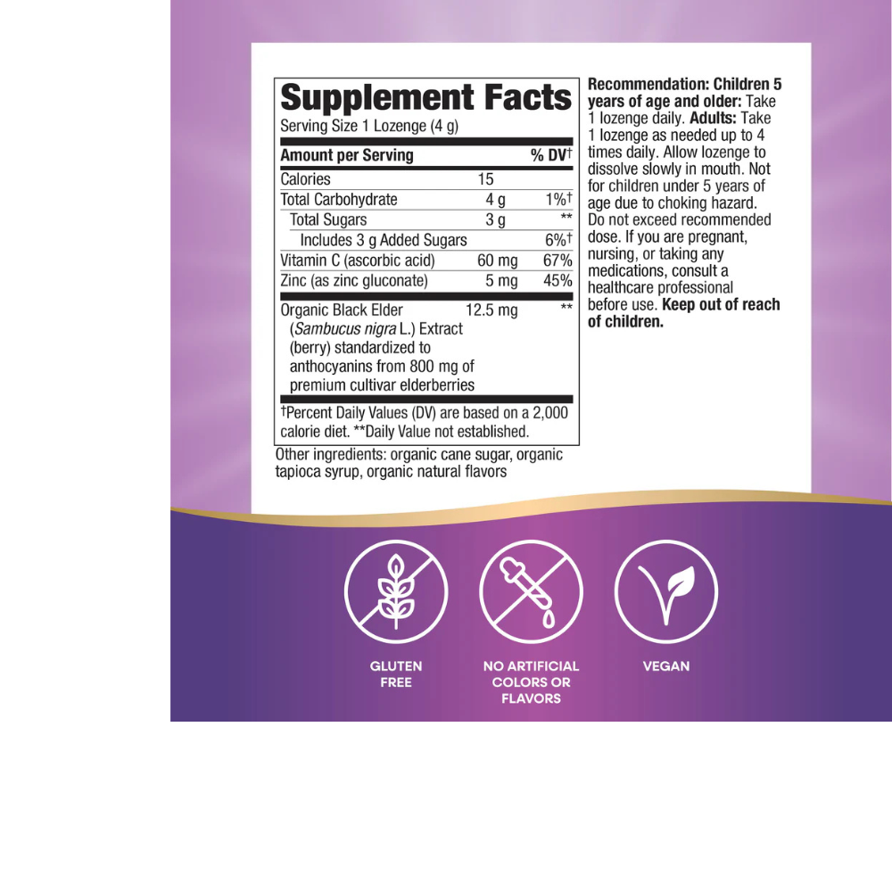 Sambucus Immune Lozenges