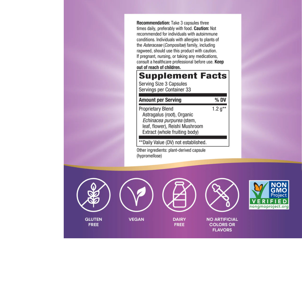 Echinacea Astragalus & Reishi Premium Blend