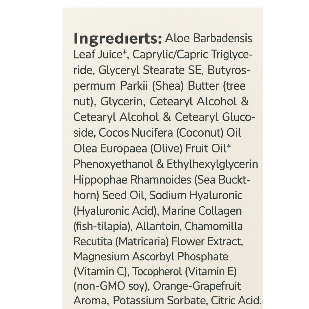 Vitamin C & Sea Buckthorn Lotion
