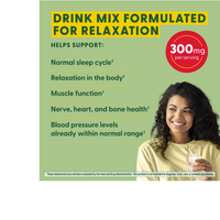 Thumbnail for Relax + Calm Magnesium Powder - Raspberry Lemonade Flavor
