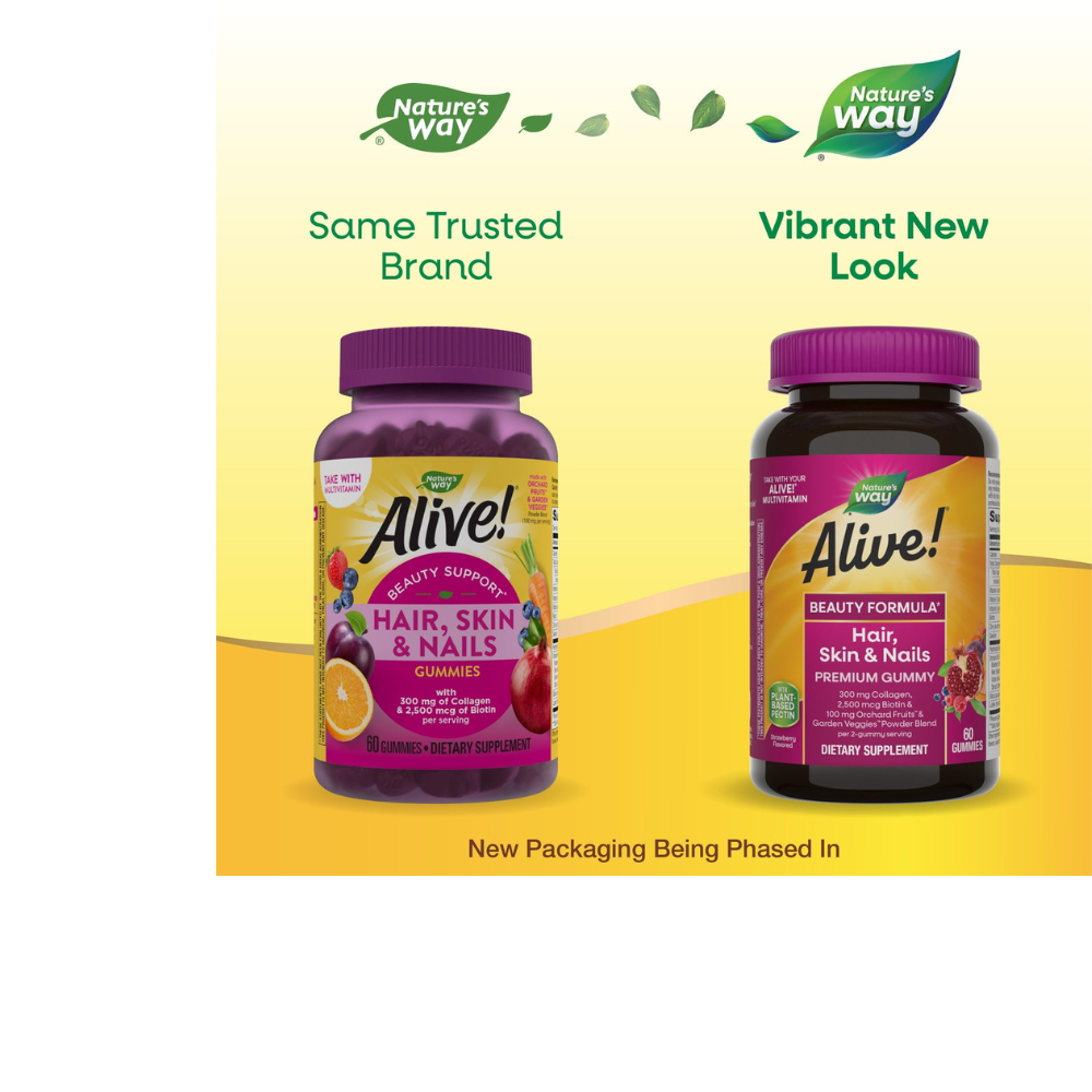 Alive! Hair, Skin & Nails Premium Gummies
