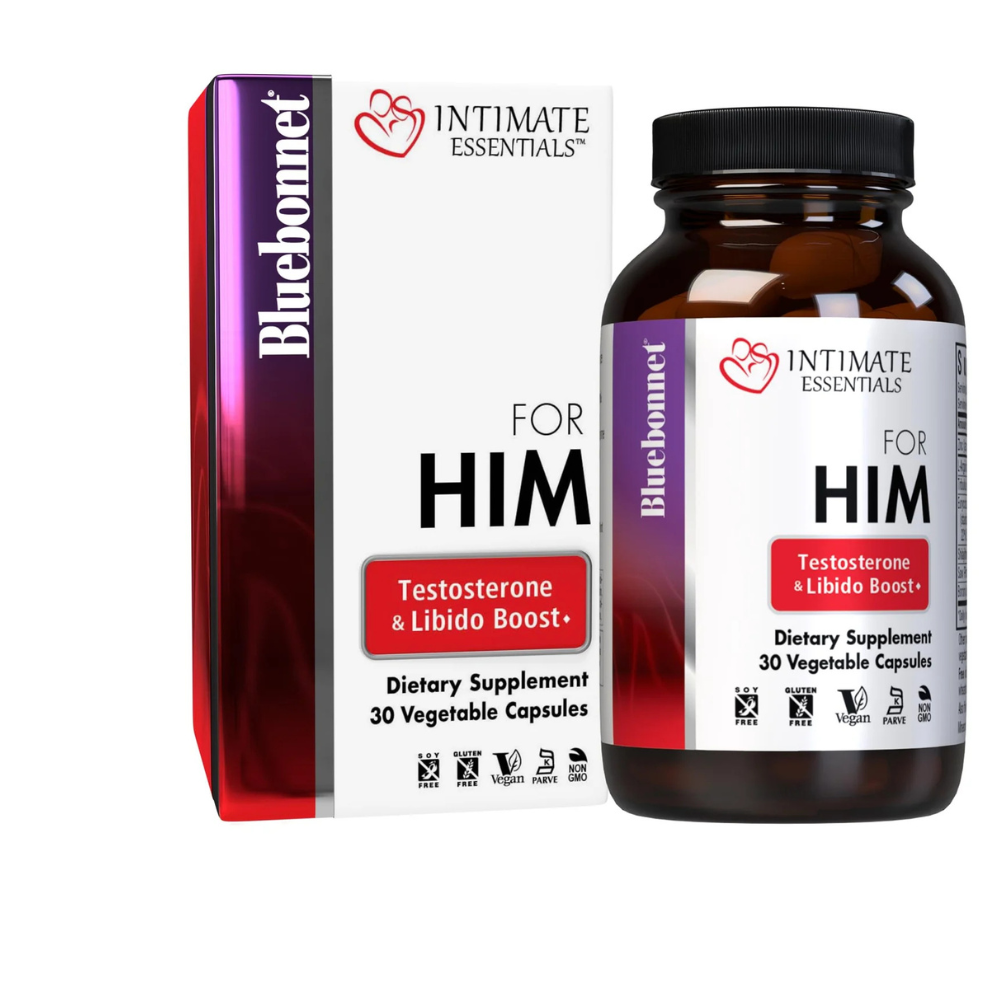 INTIMATE ESSENTIALS FOR HIM TESTOSTERONE & LIBIDO BOOST