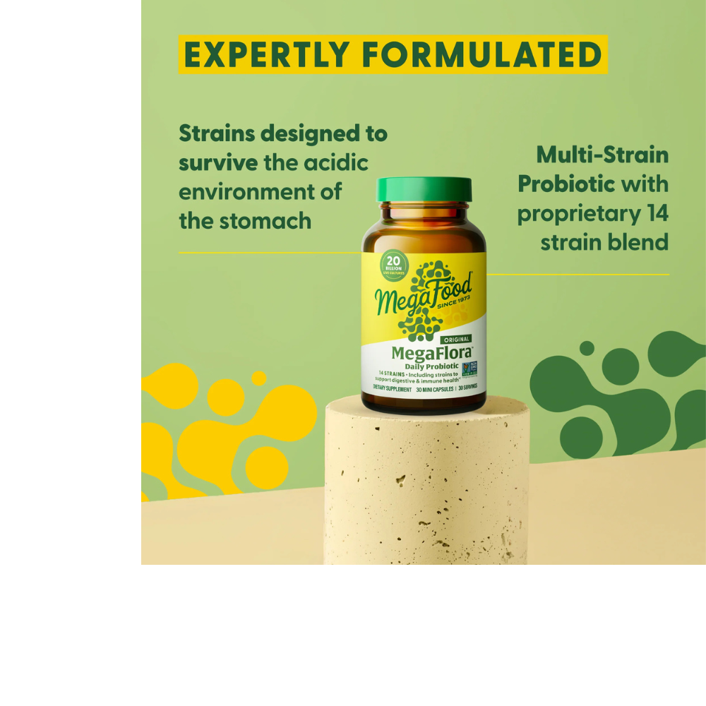 MegaFlora Probiotic Original - 14 Strains - 20 Billion live cultures