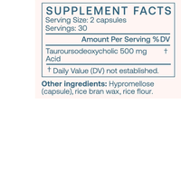 Thumbnail for TUDCA (Tauroursodeoxycholic Acid) Supplement