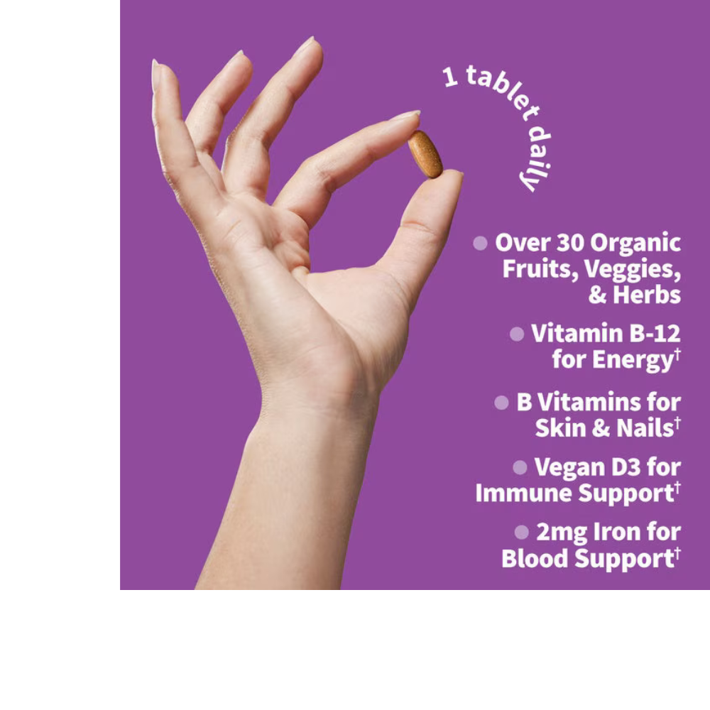 Organics Women's Once Daily Tablets