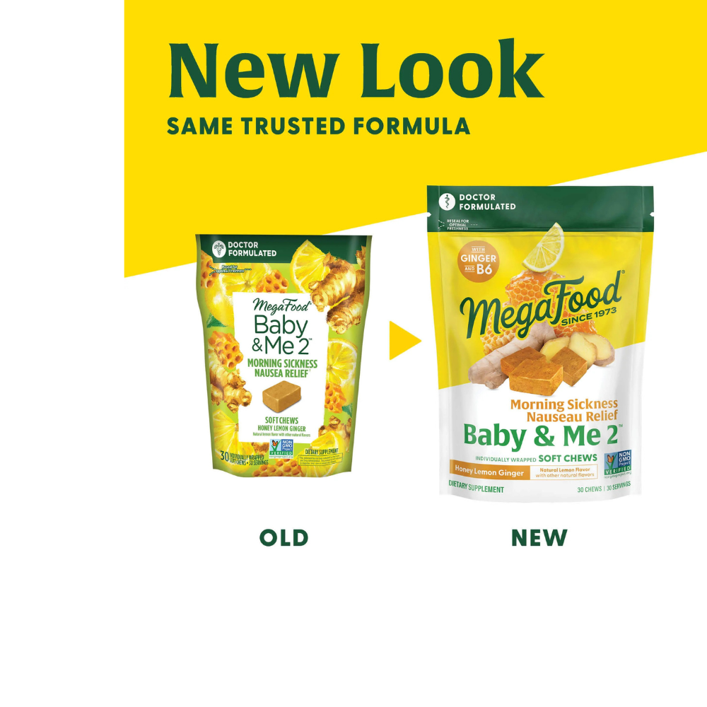 Baby & Me 2 Morning Sickness Nausea Relief Soft Chews