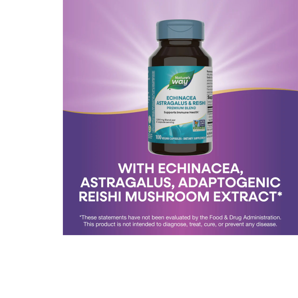 Echinacea Astragalus & Reishi Premium Blend