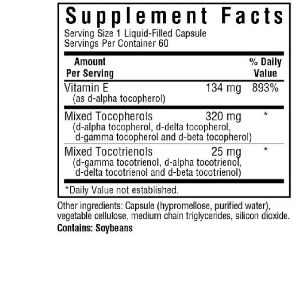 FULL SPECTRUM VITAMIN E COMPLEX