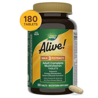 Thumbnail for Alive! Max3 Potency Adult Complete Multivitamin