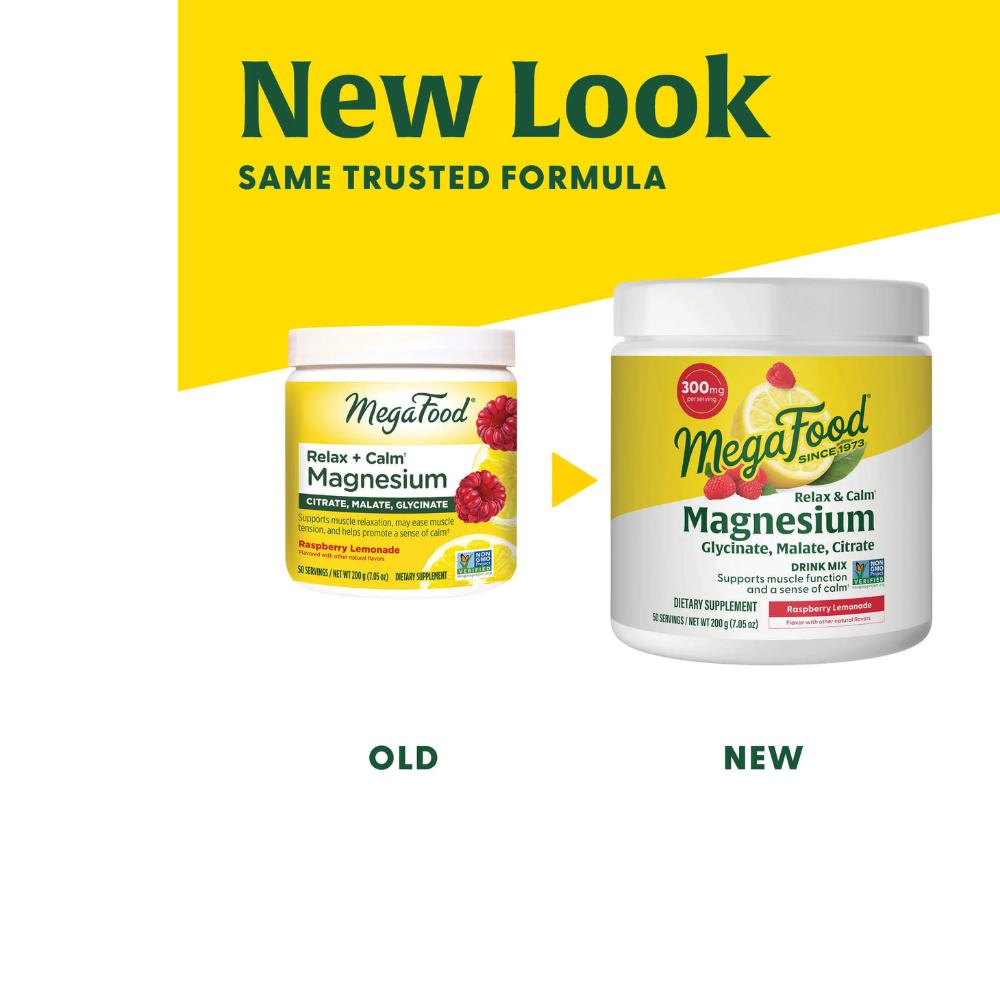 Relax + Calm Magnesium Powder - Raspberry Lemonade Flavor