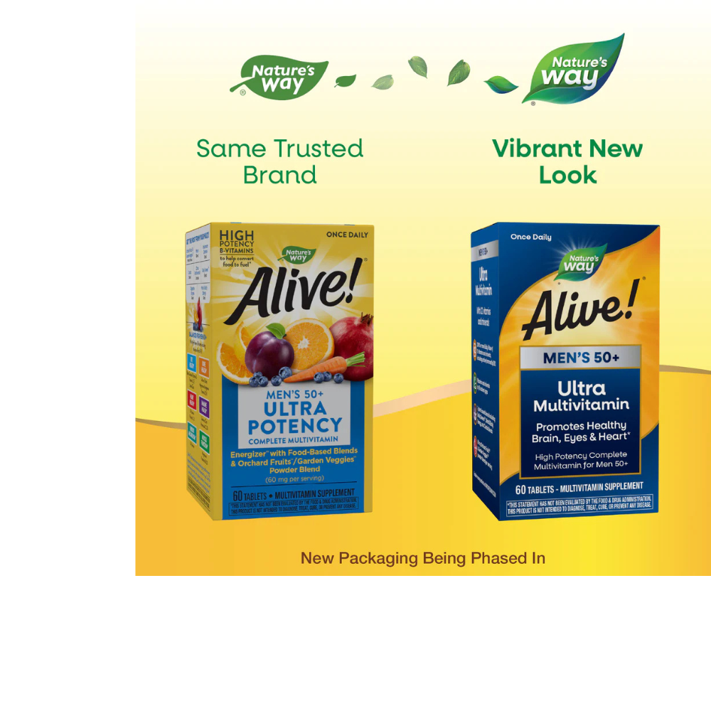 Alive! Men's 50+ Ultra Multivitamin
