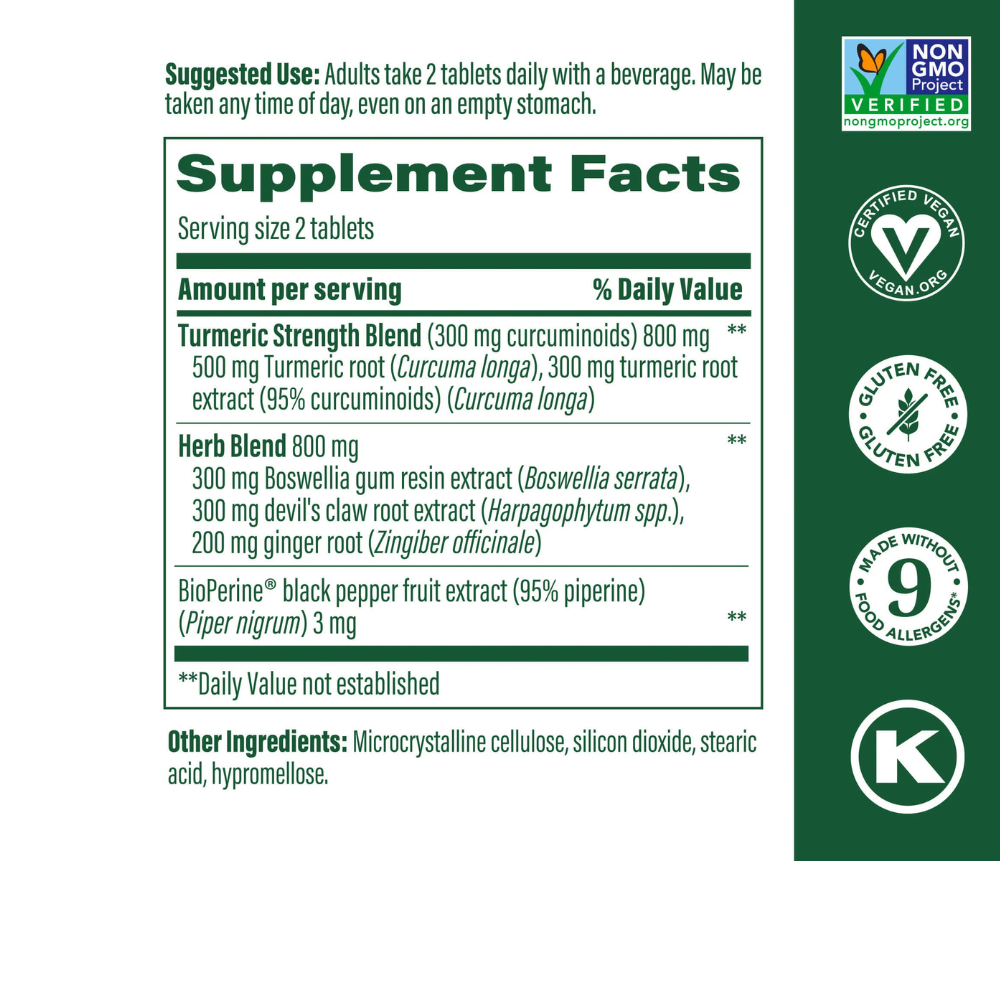 Turmeric Curcumin Extra Strength, Joint