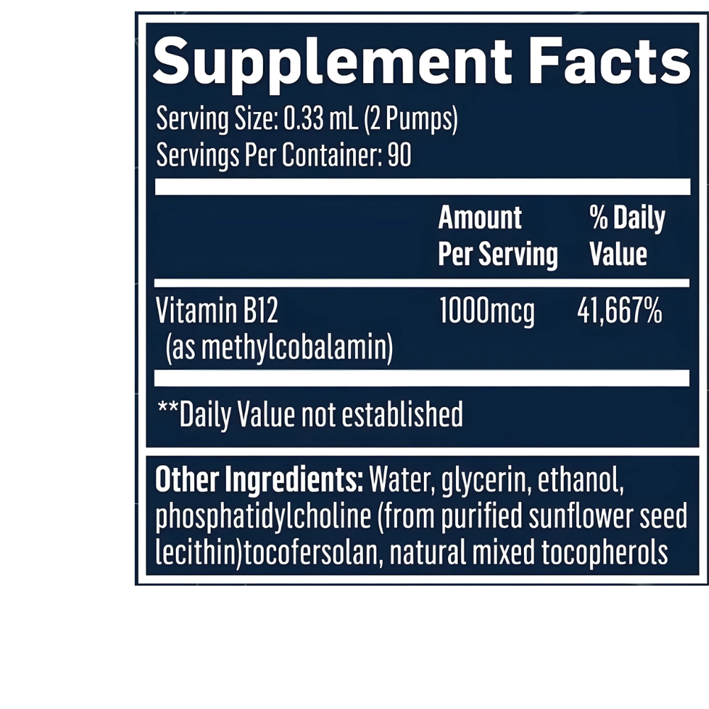 Methyl B-12 Liposomal
