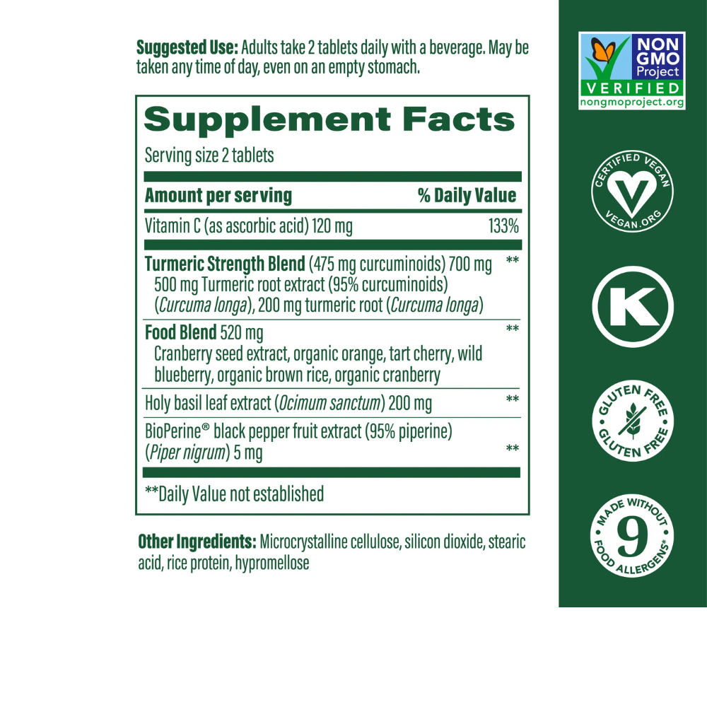 Turmeric Curcumin Whole Body