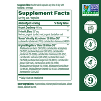 Thumbnail for MegaFlora Women's Probiotic + Prebiotic - 14 Strains - 50 Billion live cultures