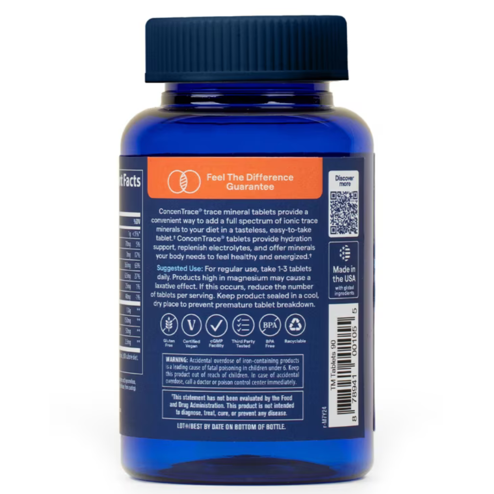ConcenTrace Trace Minerals Tablets