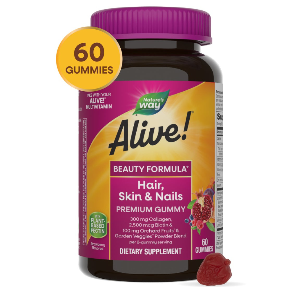 Alive! Hair, Skin & Nails Premium Gummies