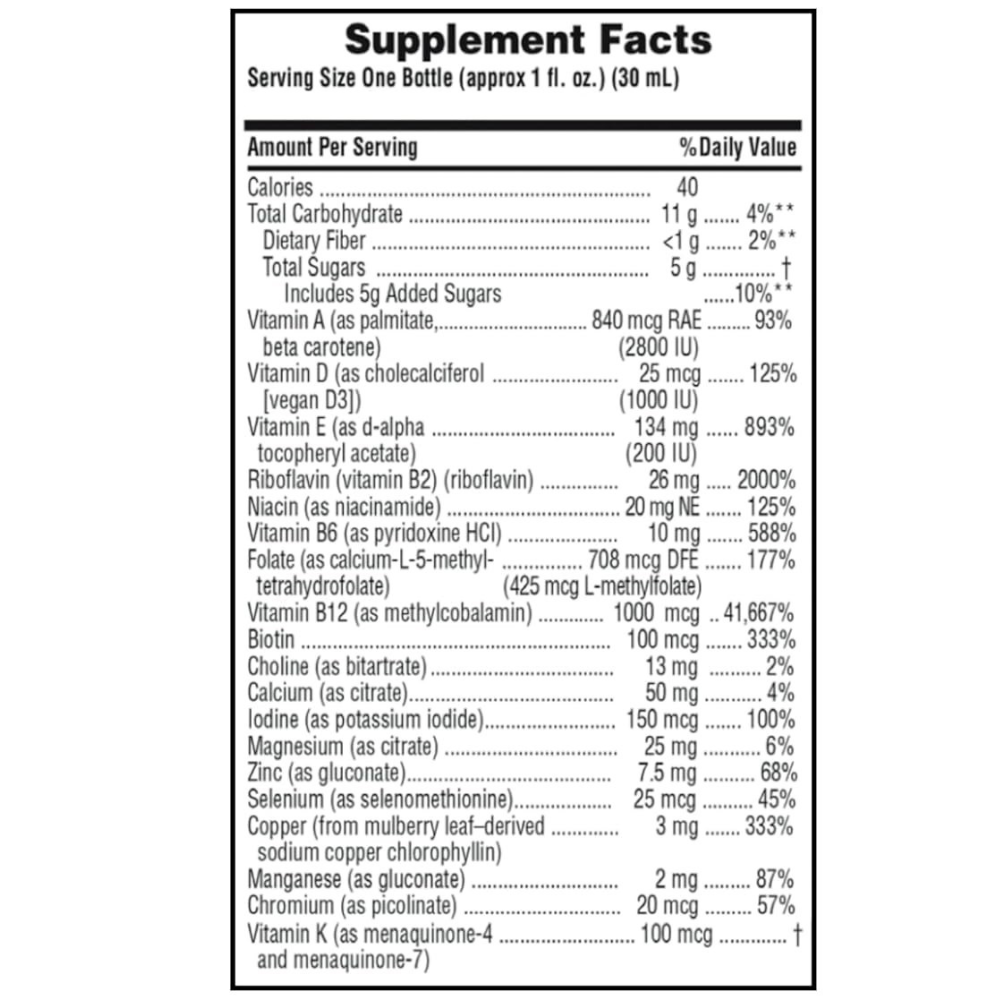 Source of Life Gold MultiVitamin Liquid Shots
